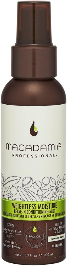 Macadamia Weightless Moisture Leave-In Conditioning Mist 100ml