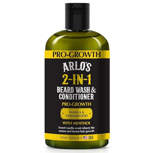 Arlo's Pro-Growth 2-in-1 Beard Wash and Conditioner 12oz