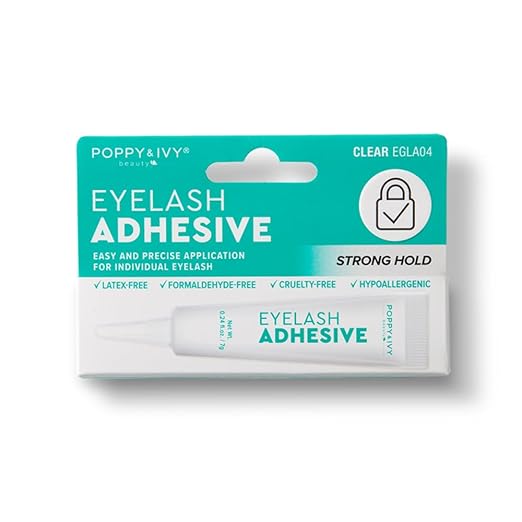 Absolute New York Individual Eyelash Adhesive - Black & Clear