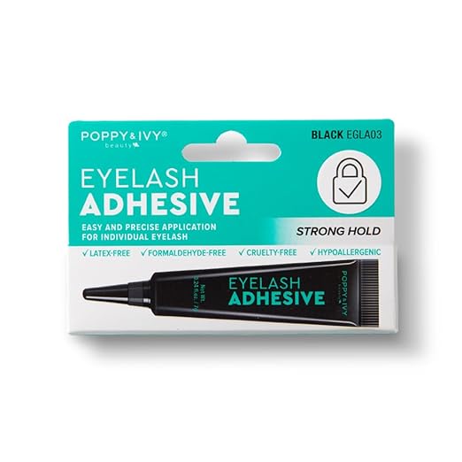 Absolute New York Individual Eyelash Adhesive - Black & Clear