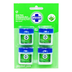 Curalene Aloe Vera Petroleum Jelly Pack Of 4