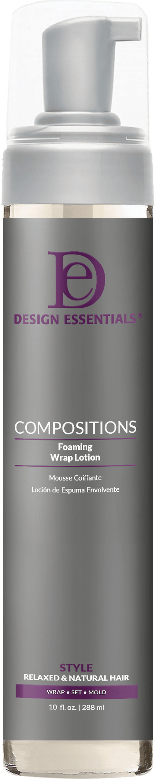 Design Essential Compositions Foaming Wrap Lotion 10oz