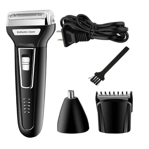 Kemei Multi-functional Waterproof 3 In 1 Electric Shaver