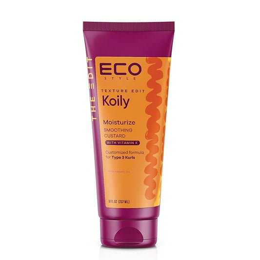 Eco Style Texure Edit,Koily Moisturize Smoothing Butter For Type 4 Curly Hair- 8oz