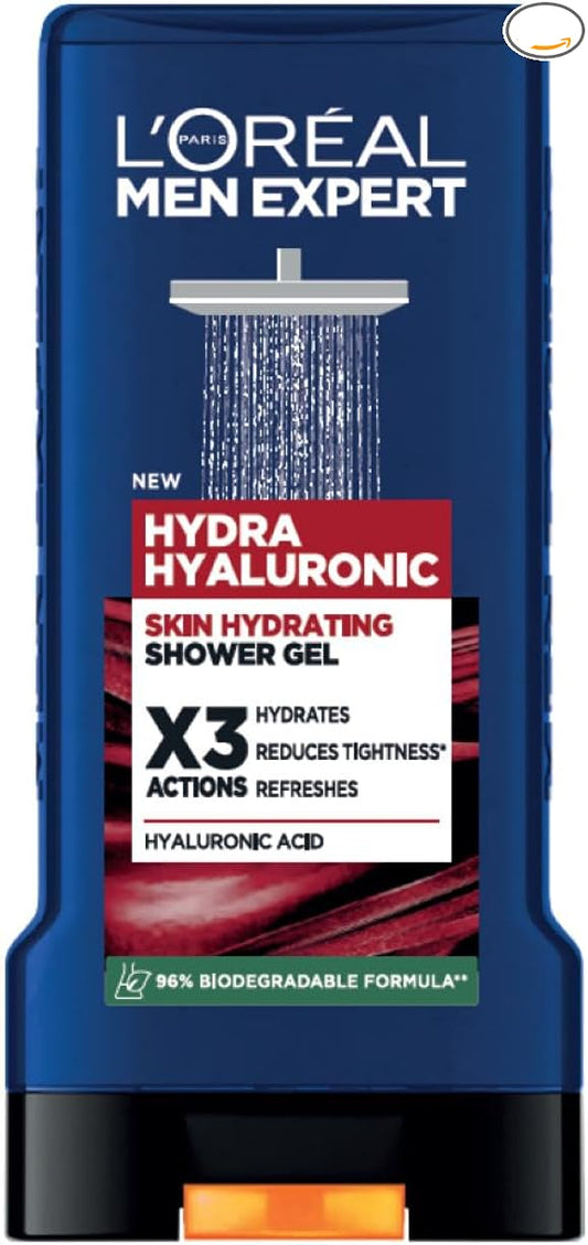 L'Oreal Men Expert Hydra Hyaluronic Shower Gel 300ml