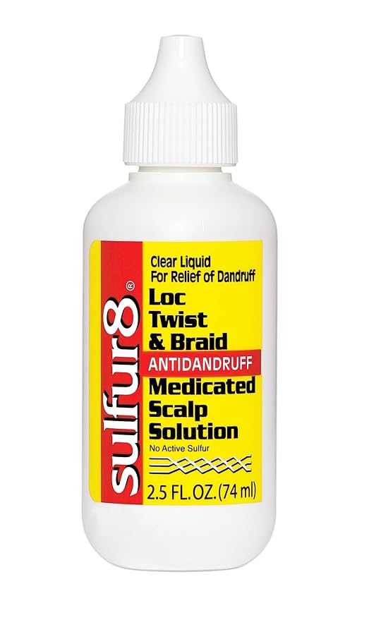 Sulfur8 Loc Twist & Braid Anti-Dandruff Medicated Scalp Solution 2.5oz | Shop at CC Hair & Beauty UK