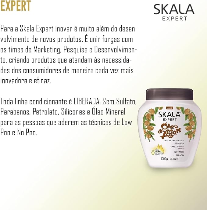 Skala Oleo Argan Conditioning Cream 1000ml Black