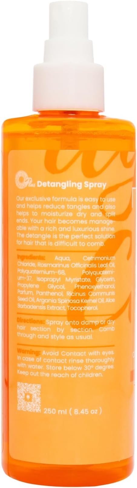 Oplus Leave In Conditioner Detangling Spray 250ml
