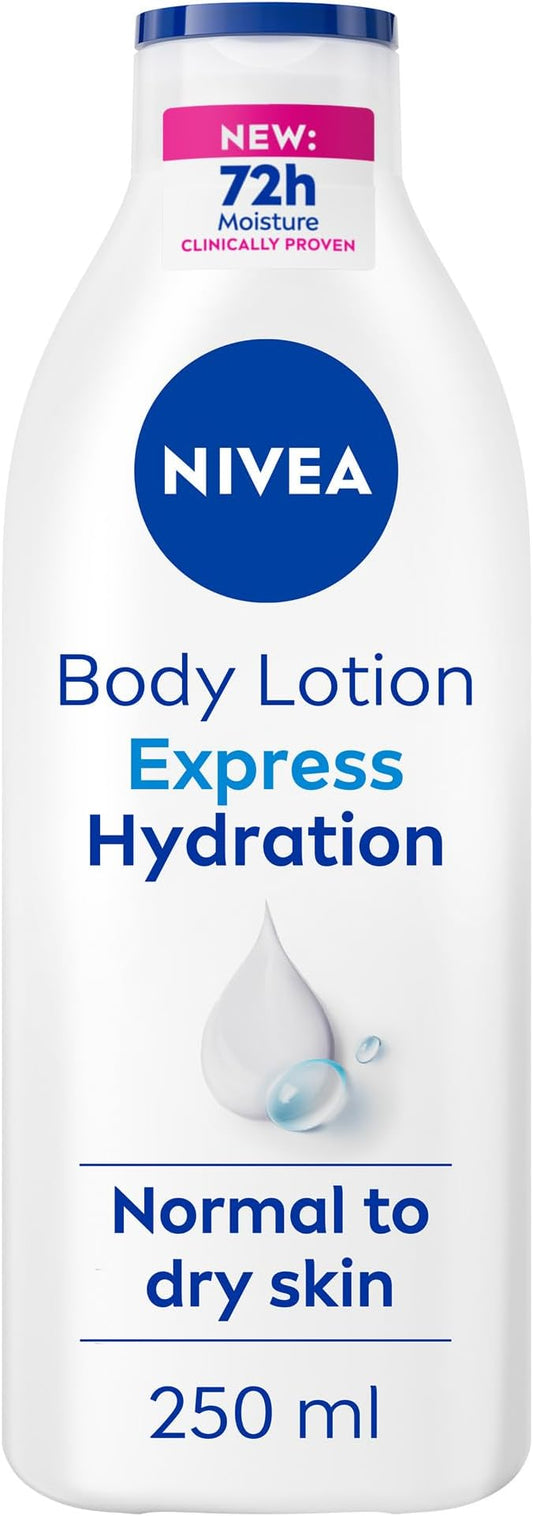 NIVEA Express Hydration Body Lotion, 250 ml