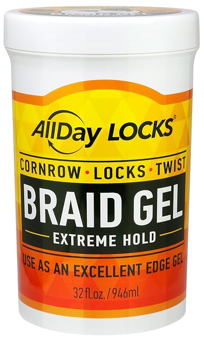 AllDay Locks Braid Gel Extreme Hold