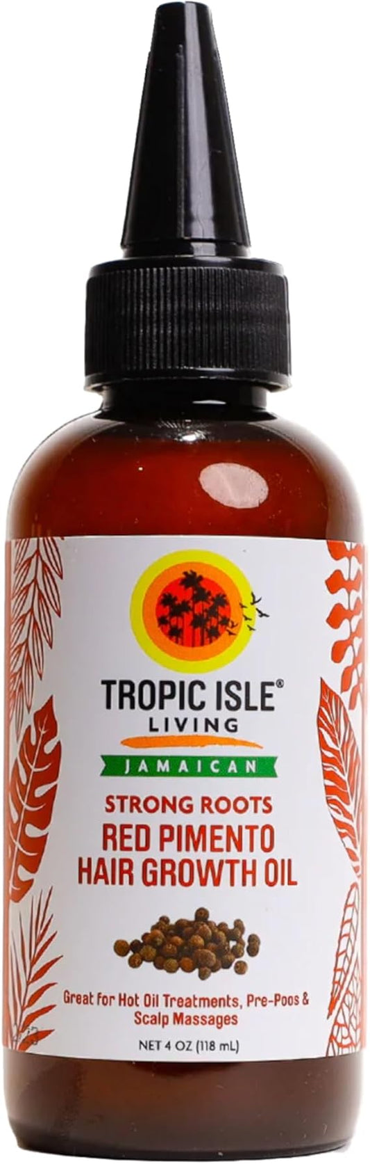 Tropic Isle Living Strong Roots Red Pimento Hair Growth Oil 118ml