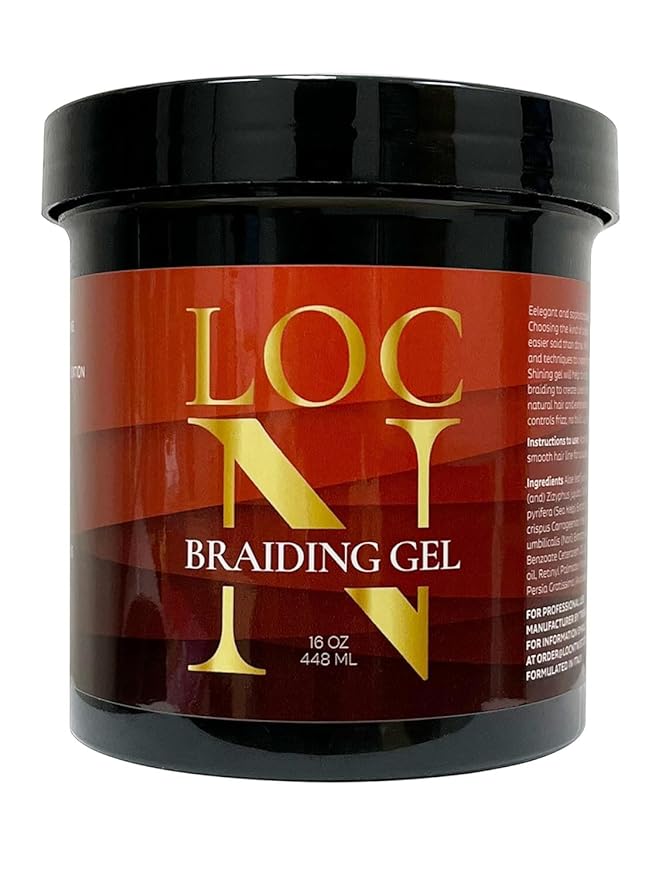 LOC N Professional Braiding Gel Extra Hold 16oz.