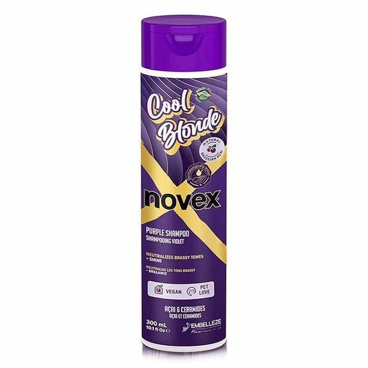 Novex Cool Blonde Purple Toning Shampoo 10.1oz
