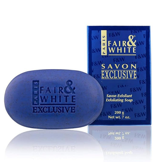 FAIR & WHITE Exclusive Exfoliating Soap 7oz