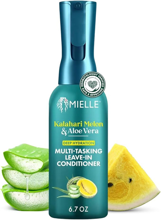 Mielle Kalahari Melon & Aloe Vera Deep Hydration Multi-Tasking Leave-In Conditioner 6.7oz