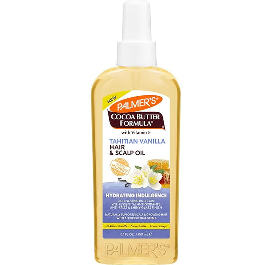 Palmer's Tahitian Vanilla Hair & Scalp Oil with Cocoa Butter 5.1 Fl Oz