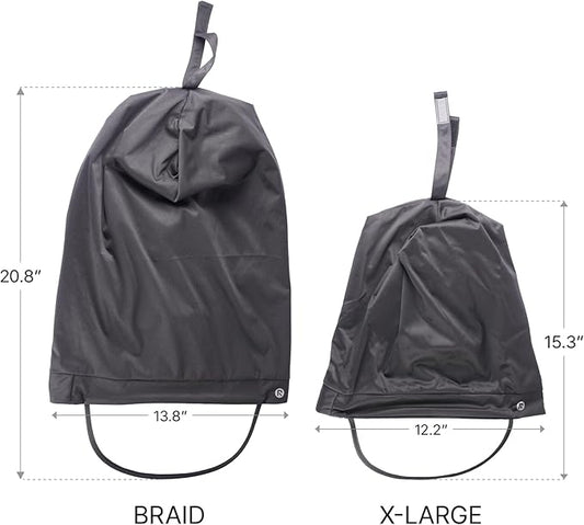 Red by Kiss Premium Satin Lined Rain Cap, 100% Waterproof Hair Protection