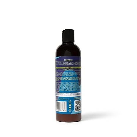As I Am Dry & Itchy Scalp Care Conditioner - With Olive Oil, Tea Tree Oil & Peppermint Oil 355ml