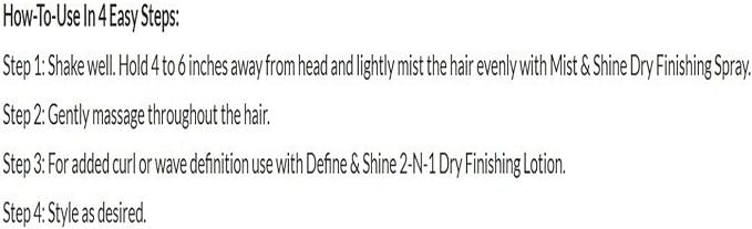 Design Essentials Wave By Design Mist & Shine Dry Finishing Spray 8Oz
