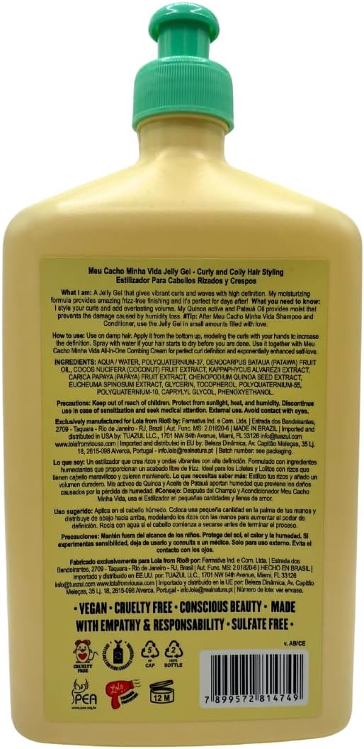 Lola From Rio My Curl My Life Styling Gel 500ml