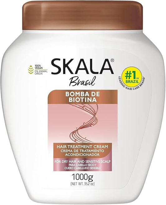 Skala Expert Biotin Bomb Hair Treatment Cream 32.2Oz