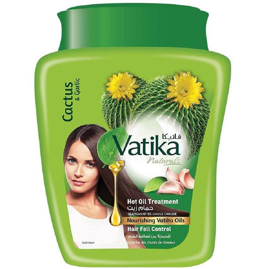 Vatika Garlic And Cactus Hot Oil Treatment - 500g