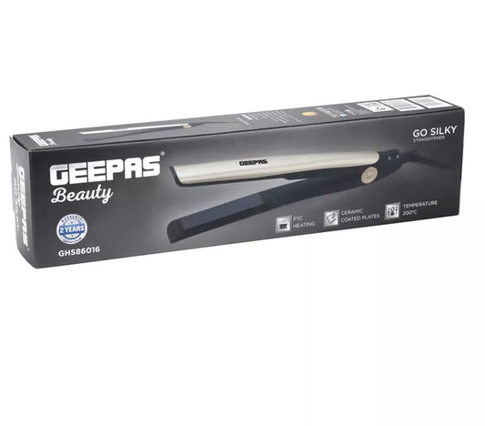 Geepas Go Silky Gold Ceramic Hair Straightner