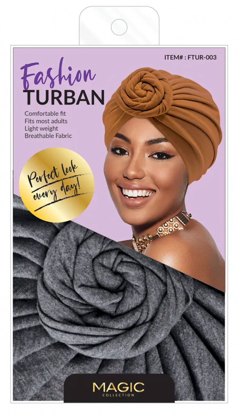 Magic Collection Soft Cotton Touch Donut Turban