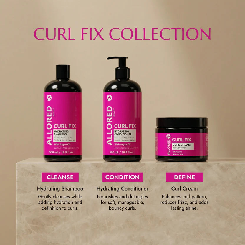 Allored Beauty Curl Fix Curl Cream with Argan Oil 300ml