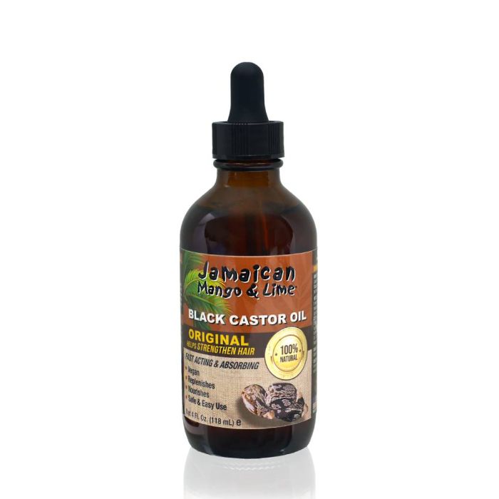 Jamaican Mango & Lime Jamaican Black Castor Oil Original 4Oz