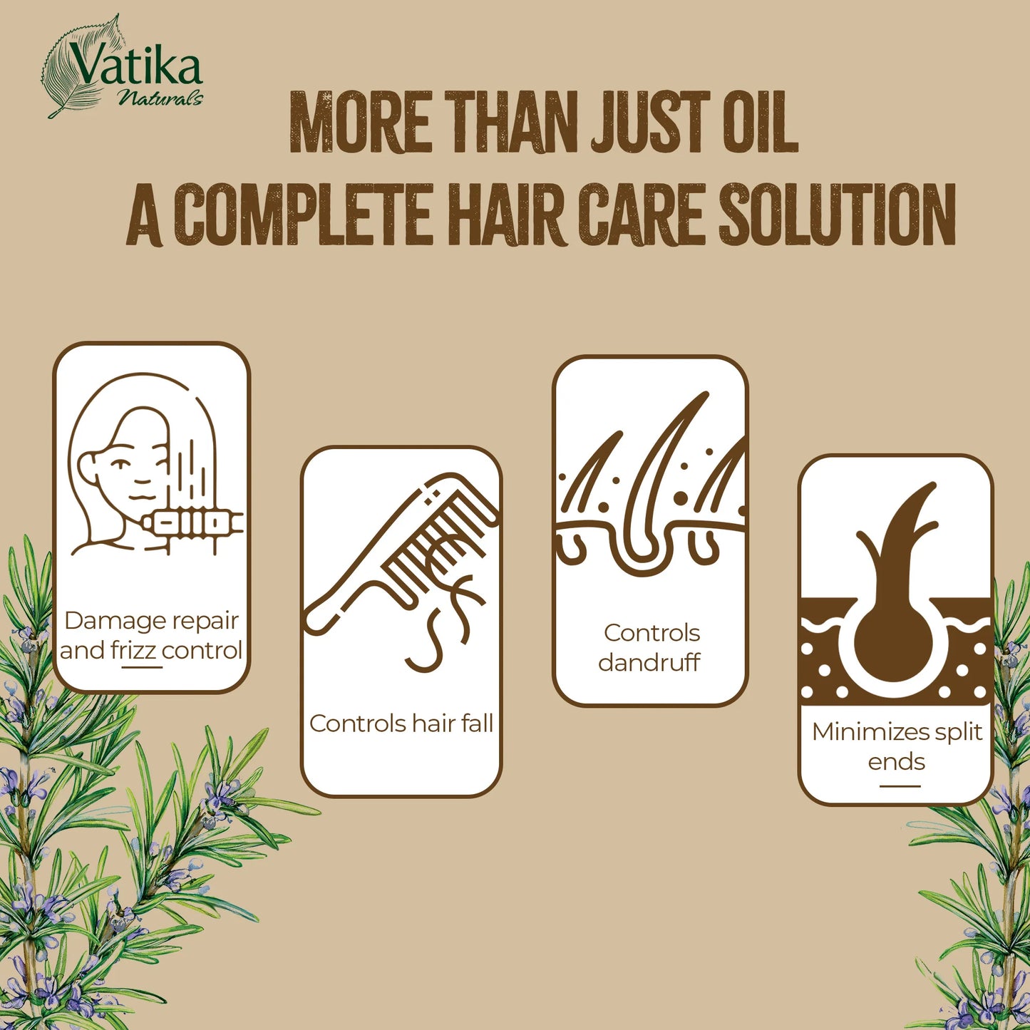 Vatika Natural Rosemary Hair Oil- 100 ML