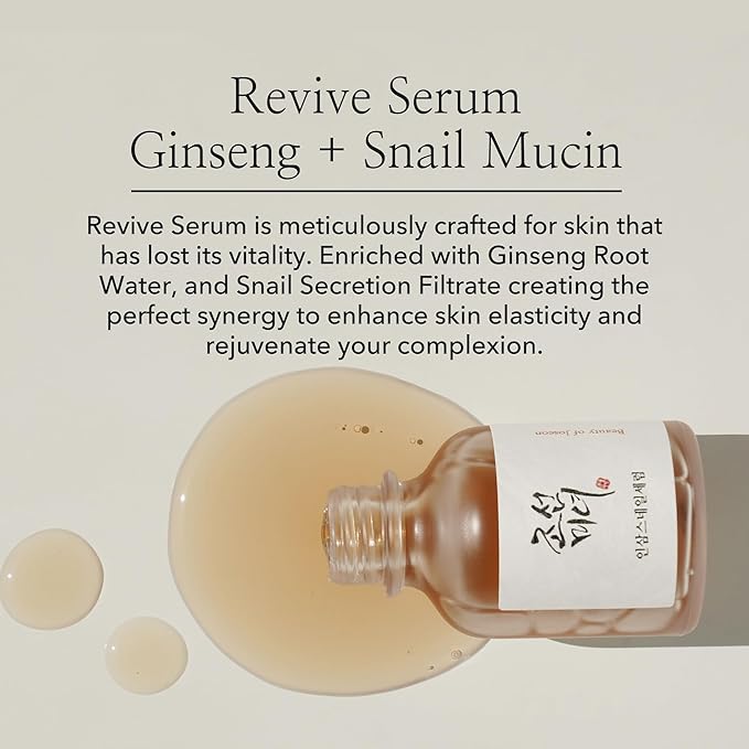 Beauty of Joseon Line Revive Serum Ginseng + Snail Mucin 30ml