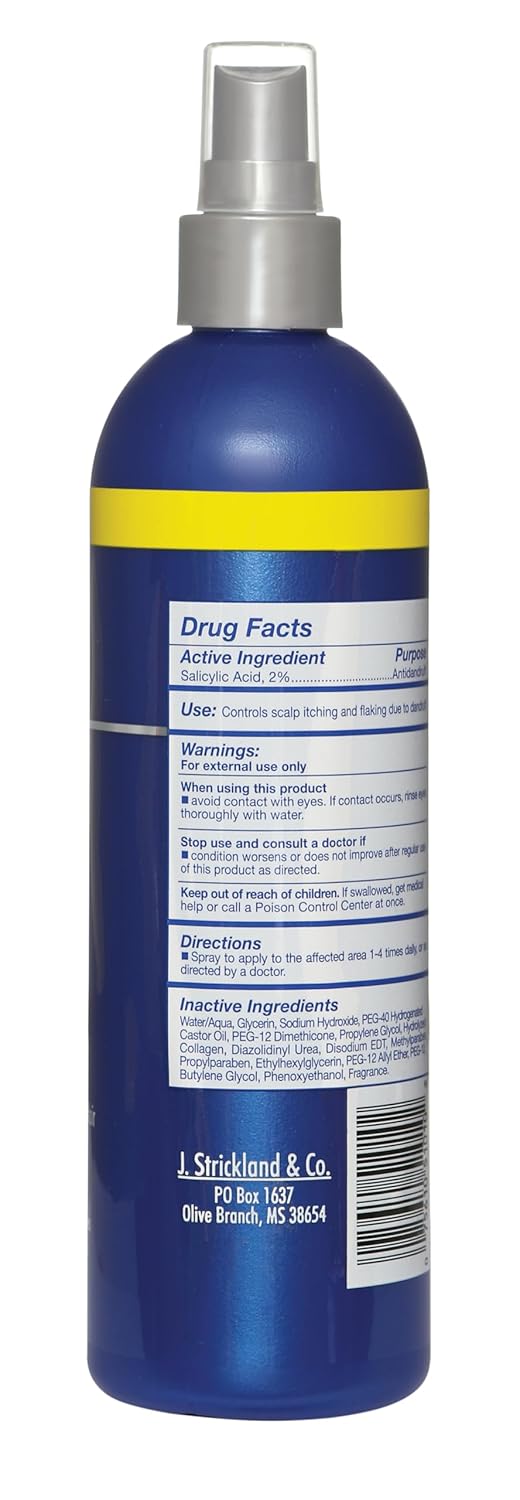 Sulfur 8 Scalp Therapy Medicated Dandruff Control Scalp Spray 12 oz - product detail | CC Hair & Beauty