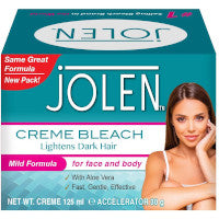 Jolen Mild Formula Creme Bleach for Face & Body 125ml