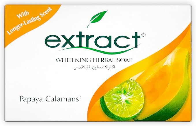 Extract Lightening & Brightening Papaya Calamansi Soap