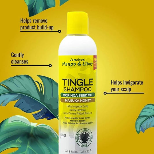 Jamaican Mango & Lime Tingle Shampoo 237ml /8Oz