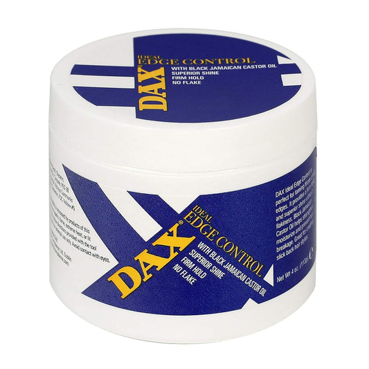 Dax Ideal Edge Control Black Jamaican Castor Oil Gel 4 Oz