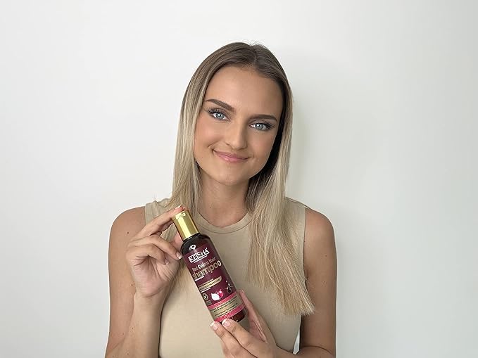 Keisha Red Onion Hair Shampoo For Thicker And Stronger Hair Sulphate Free 200ml