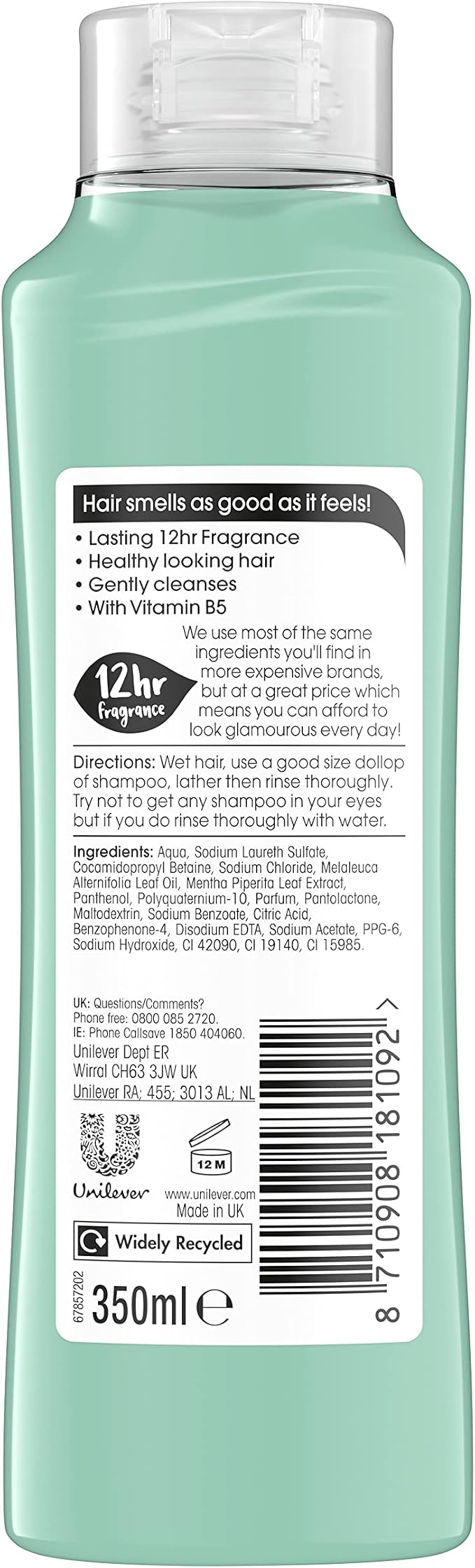 Alberto Balsam Tea Tree Tingle Conditioner With Vitamin B5 350ml