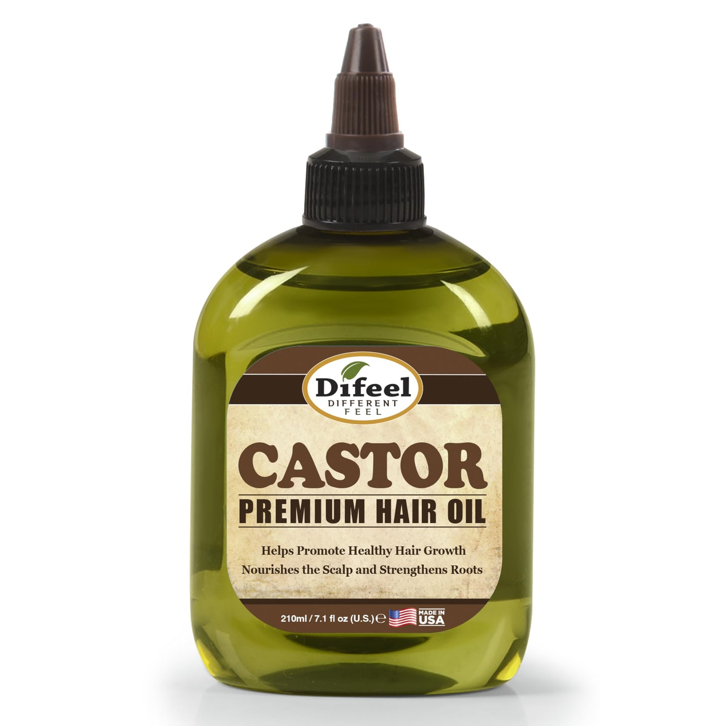 Difeel 99% Natural Blend Castor Premium Hair Oil 210ml | Shop at CC Hair & Beauty UK