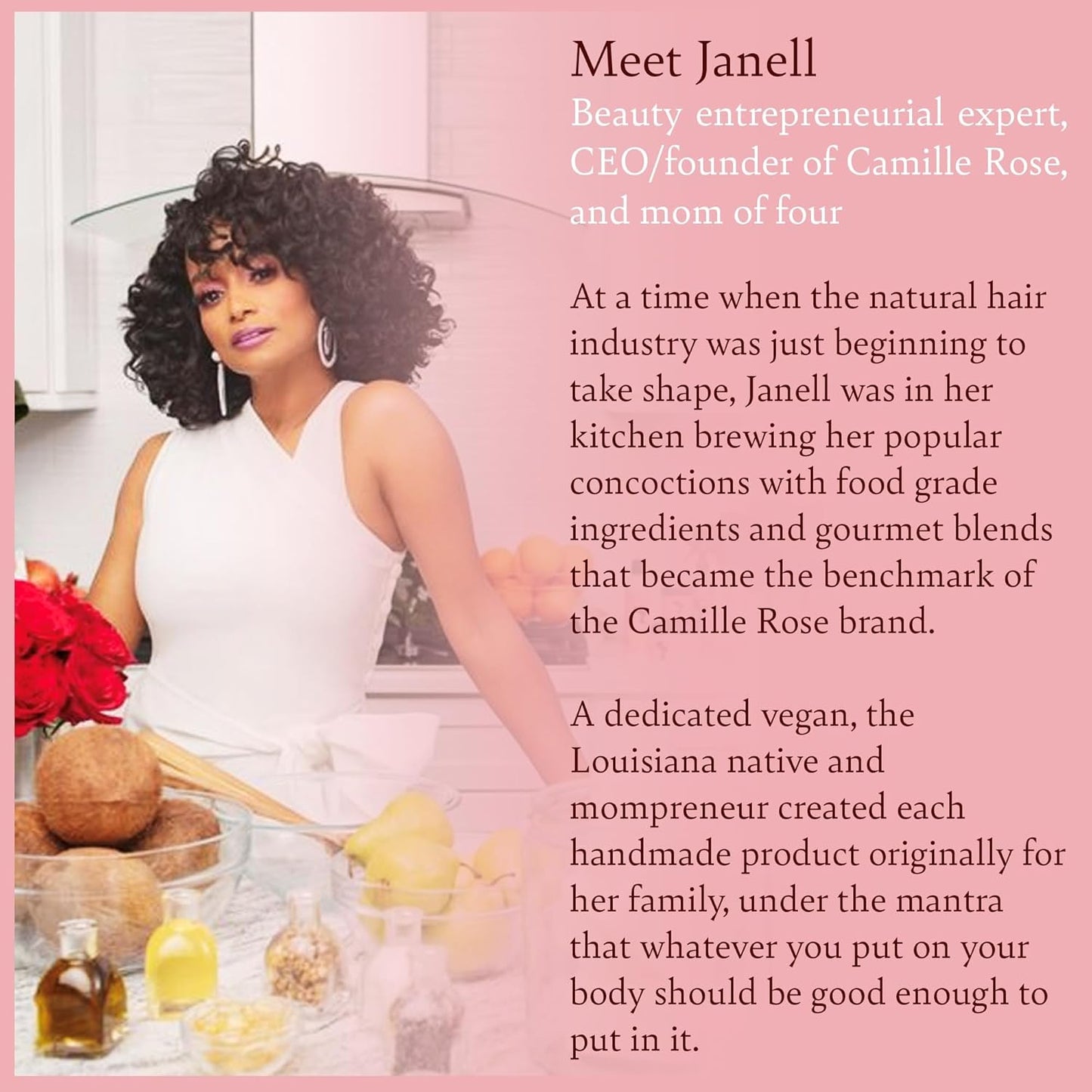 Camille Rose Spiked Honey Mousse, 4-in-1 Hair Styler 8oz