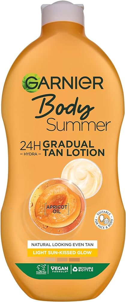 Garnier Summer Body Light Gradual Tan Moisturiser - 400ml