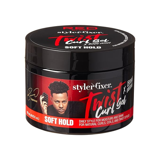 RED By Kiss X Bow Wow Styler Fixer Twist Curl Gel 6oz