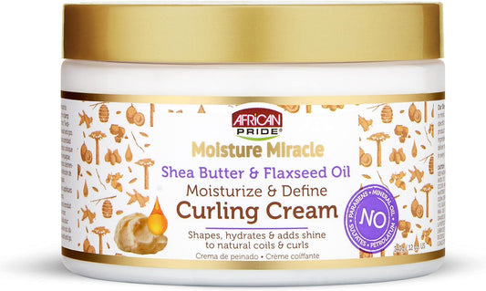African Pride Moisture Curling Cream - 12 Oz