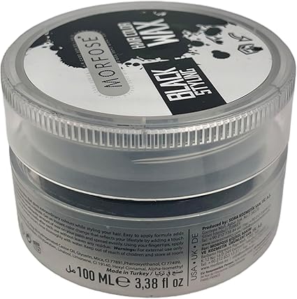 Morfose Hair Colour Wax Styling Black