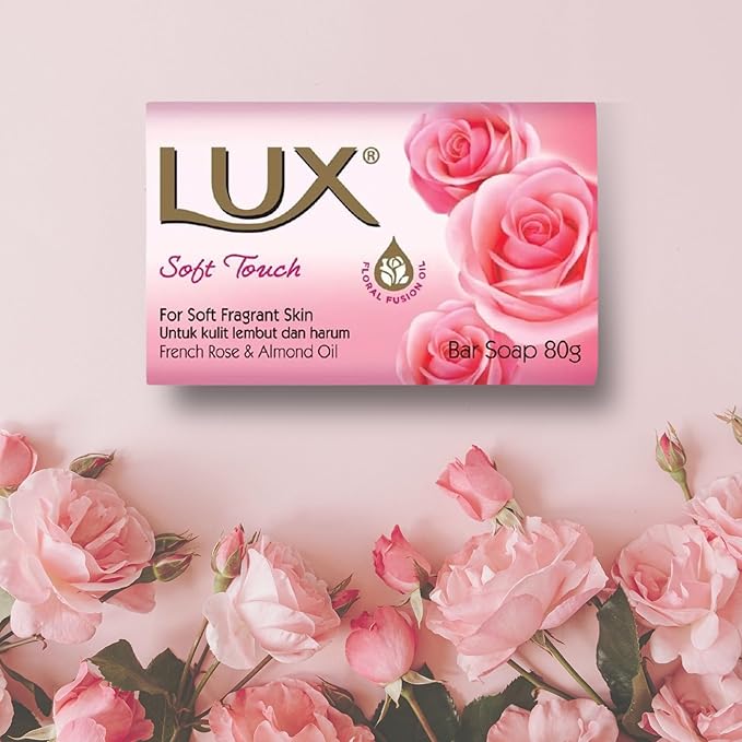 Soap Bar Bundle with 3x Lux Soap Floral Fusion Beauty Bars