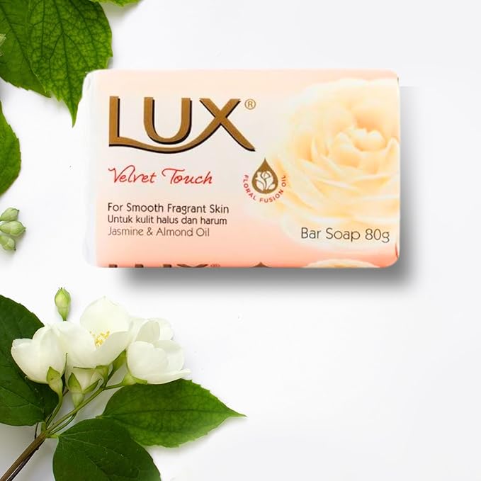 Soap Bar Bundle with 3x Lux Soap Floral Fusion Beauty Bars