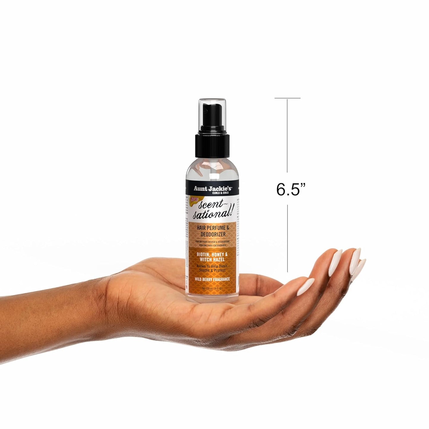 Aunt Jackie's Braid + Twist Collection Scent-Sational Hair Perfume & Deodorizer 4OZ