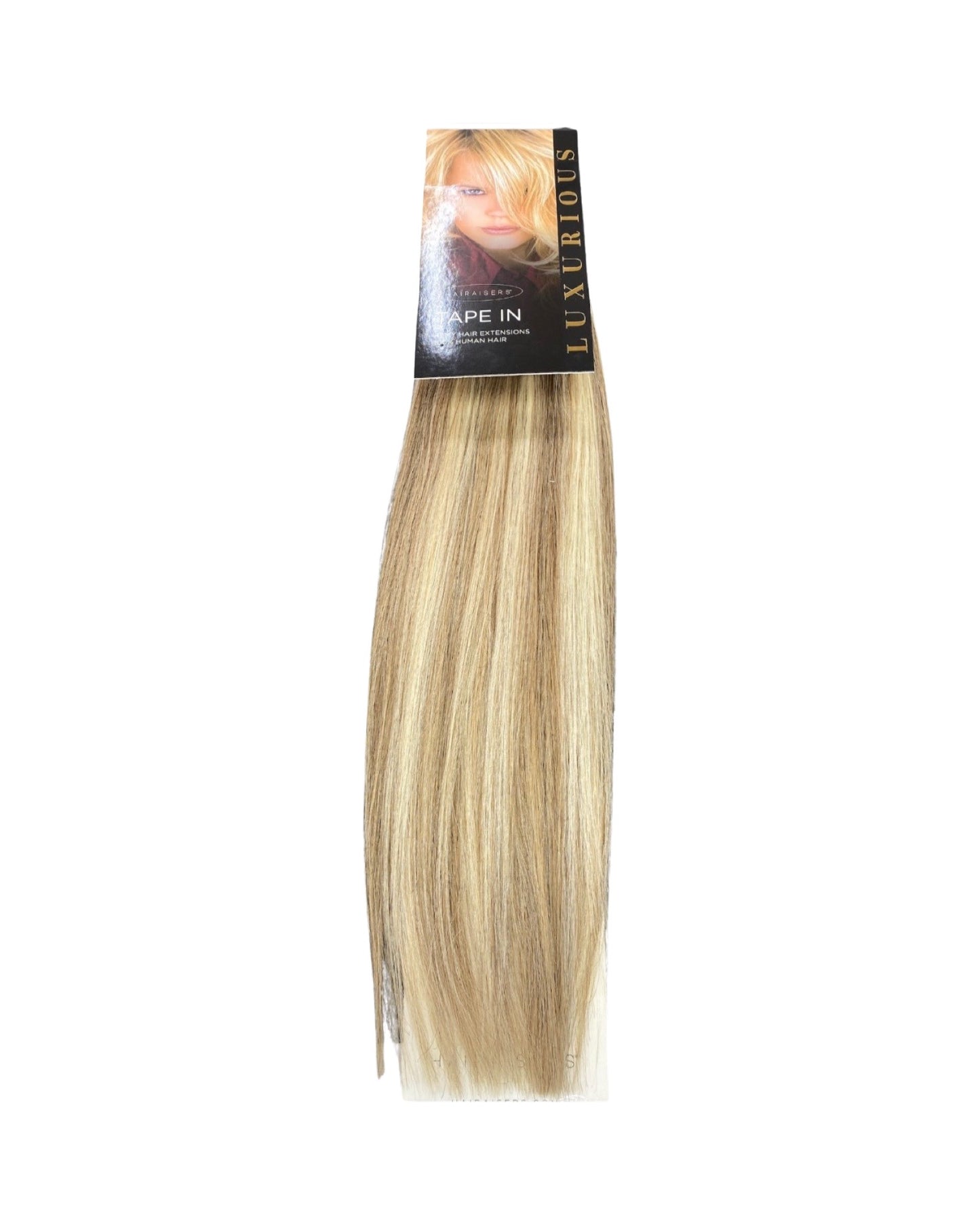 Hairaisers 100% Human Hair Tape In Hair Extensions 18"