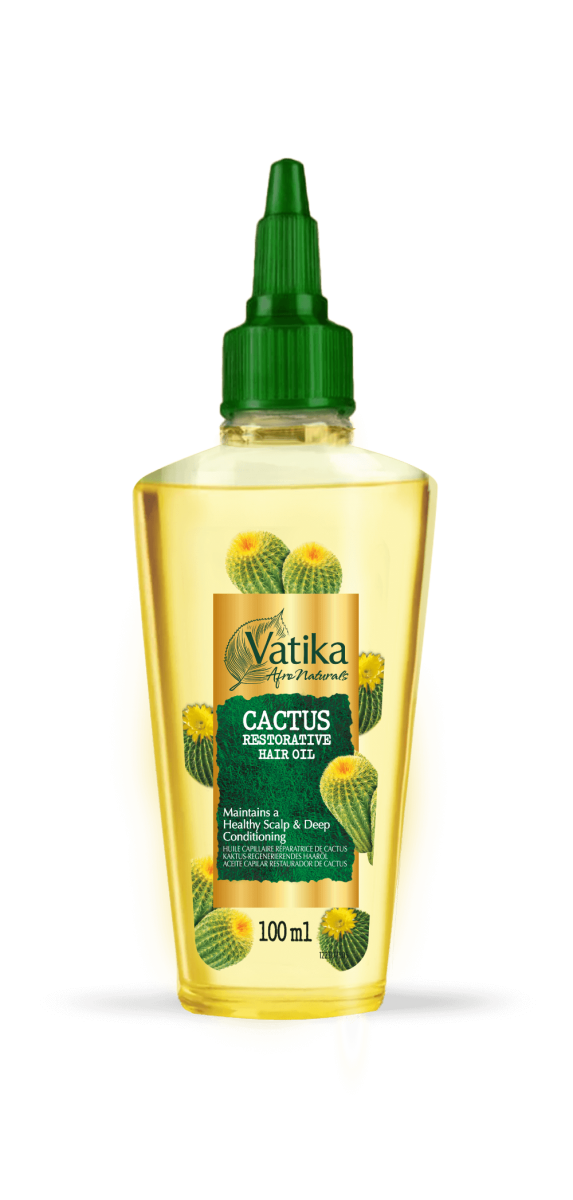 Vatika Afro Naturals Cactus Hair Oil 100ml – CC Hair And Beauty
